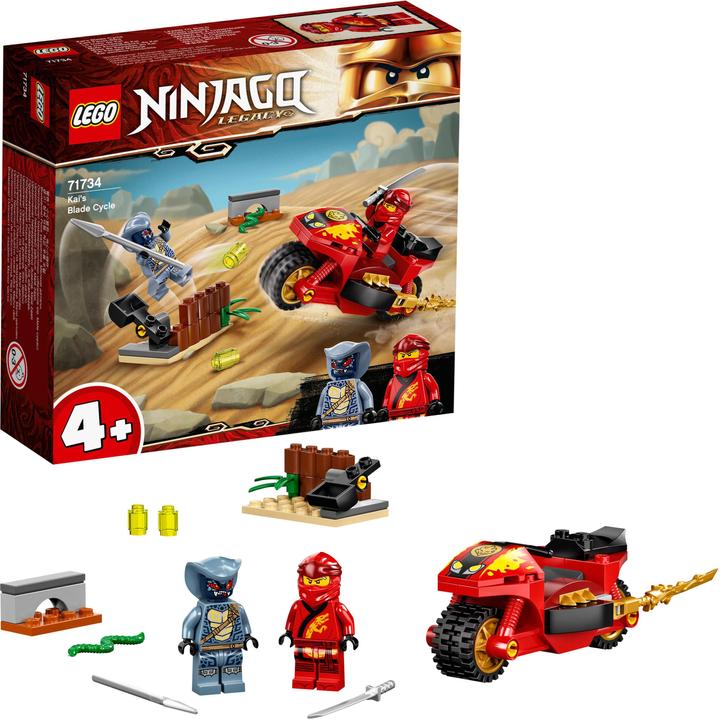 Produktbild LEGO Kais Feuer-Bike (71734, LEGO Ninjago)