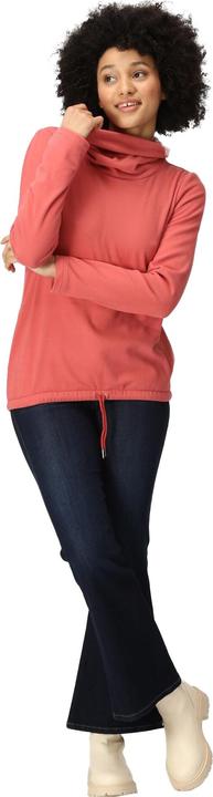 Actual product image Regatta Womens/Ladies Adarae Fleece Roll Neck Sweatshirt (44 D)