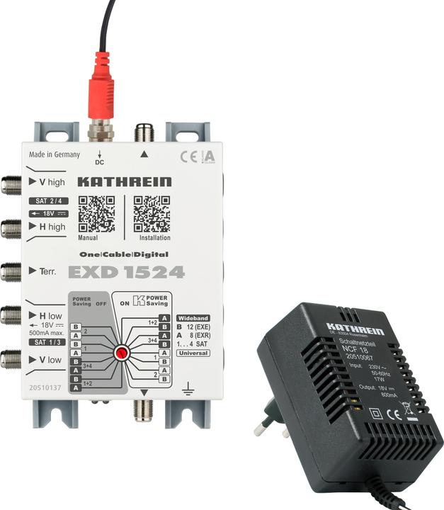 Produktbild Kathrein EXD 1524 Multiswitch Satelliten-/terrestrisches Signal (EXD 1524) (Diverse)