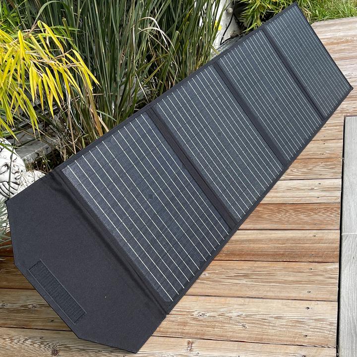 Image du produit XCell Panneau solaire pliable 100W max. 18 Volt, le panneau solaire pliable avec le courant de charge (100 W, 4.10 kg)