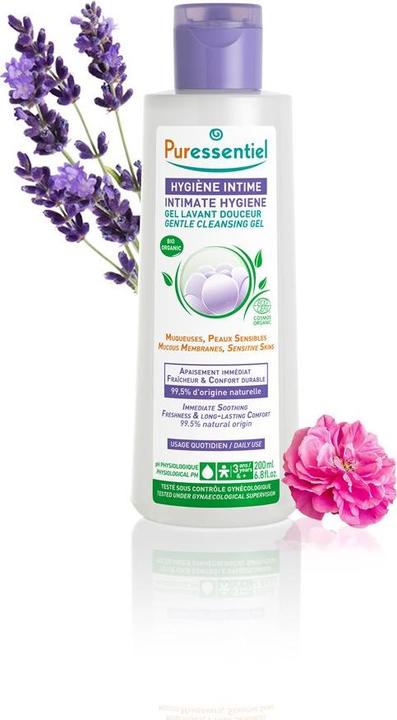 Immagine prodotto Puressentiel Intimhygiene Waschgel sanft Bio 200 ml (200 ml, Lozione per il lavaggio intimo)
