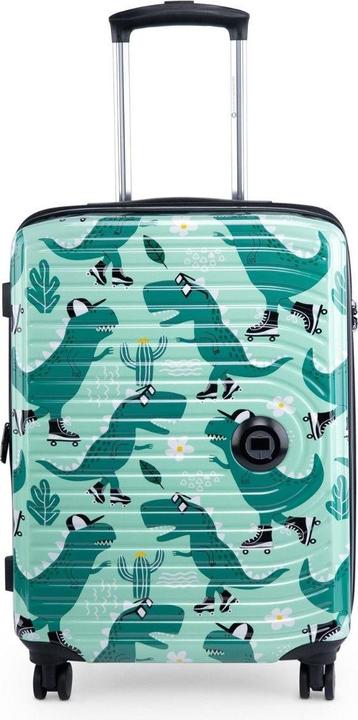 Actual product image Hauptstadtkoffer Centre - Kids suitcase hand luggage hard shell, Skater Dinos (55 l, Hand luggage (up to 50 litres))