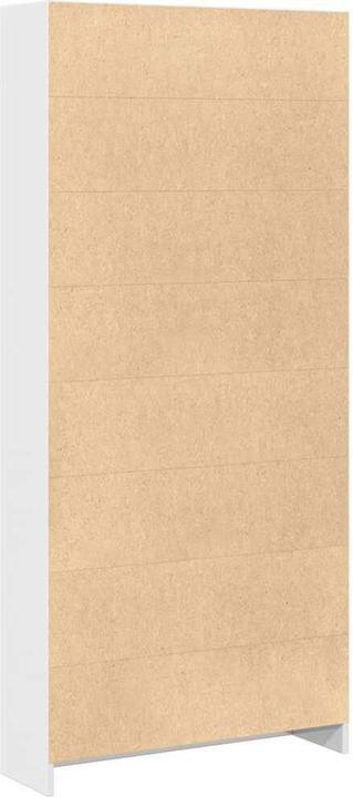 Immagine prodotto VidaXL Bücherregal Hochglanz-Weiss 80x24x176 cm Holzwerkstoff (80 x 24 x 176 cm)