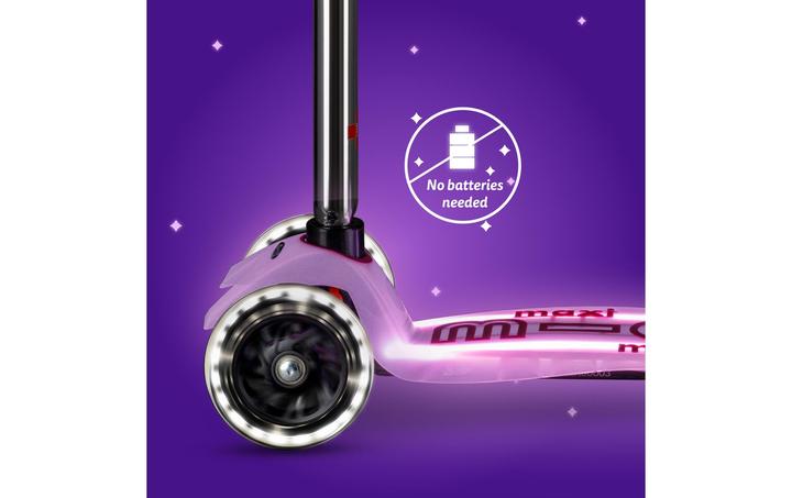 Image du produit Micro Scooter Maxi Deluxe Glow LED Plus Luminous Purple