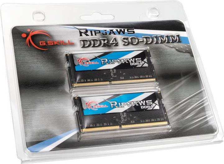 Produktbild G.Skill Ripjaws (2 x 4GB, 2400 MHz, DDR4-RAM, SO-DIMM)