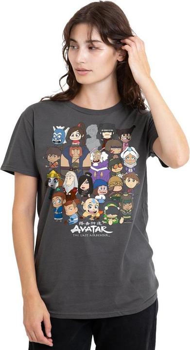 Immagine prodotto Avatar: The Last Airbender Maglietta Gruppo Chibi Adulto Unisex (S)
