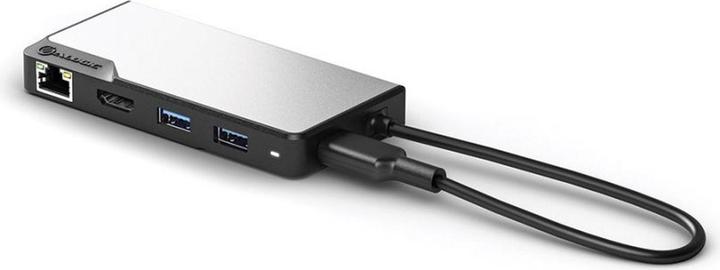 Actual product image Alogic USB-C FUSION MAX 6-IN-1 HUB (USB-C, 80 Ports)