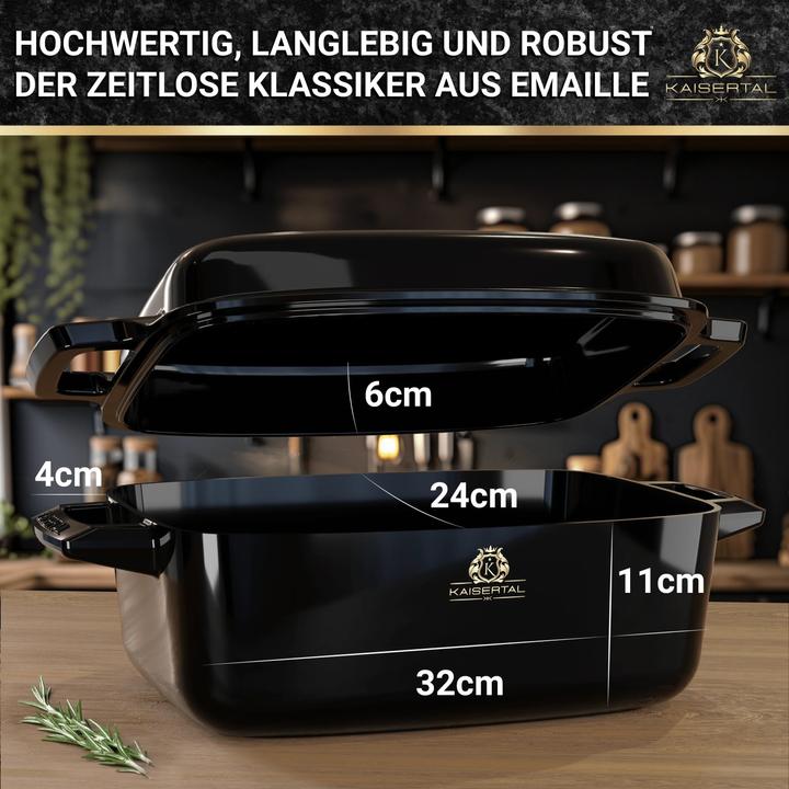 Produktbild Kaisertal Gänsebräter (Bräter + Schmortopf, Gusseisen)