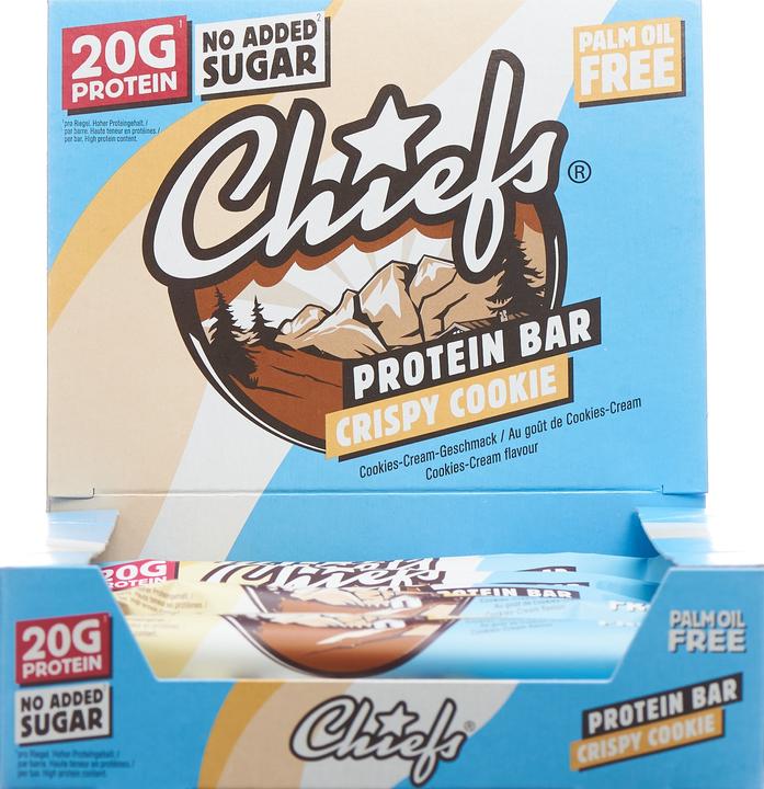 Immagine prodotto Chiefs Protein Bar (Biscotto, 12 pz., 660 g)