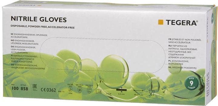Actual product image Tegera Ejendals 858, Disposable gloves, Purple, Adult, Unisex, Chemical resistant, Moisture r (10)