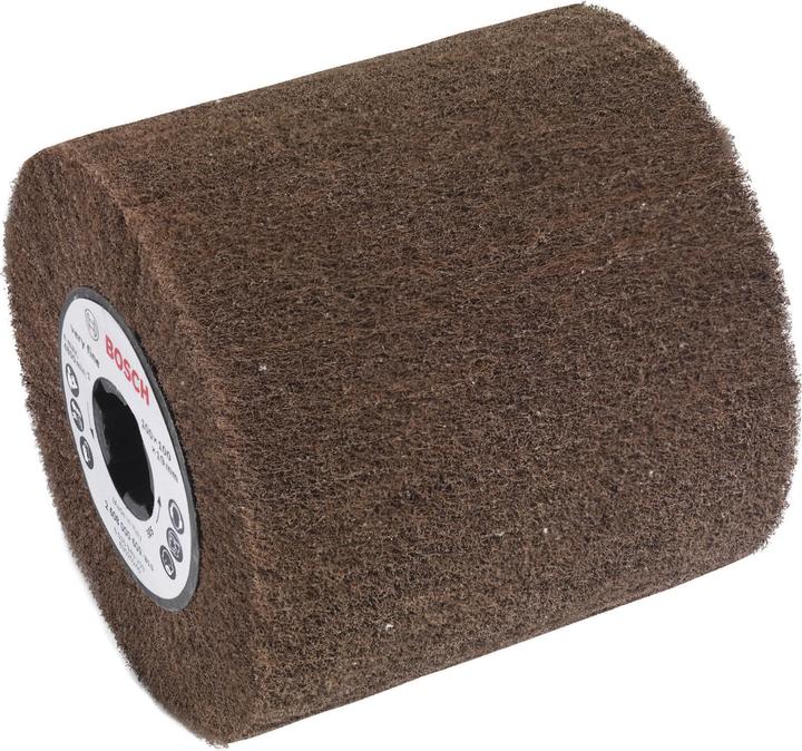 Image du produit Bosch Professional Zubehör Rouleau abrasif en non-tissé pour satineur, 19 mm, grossier, 100 mm (Croustillant)