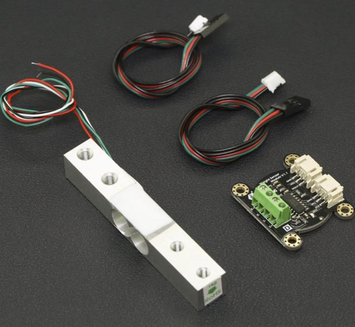 Produktbild DFRobot Gravity Digitaler HX711 Load Cell 1Kg Gewichts Sensor Kit