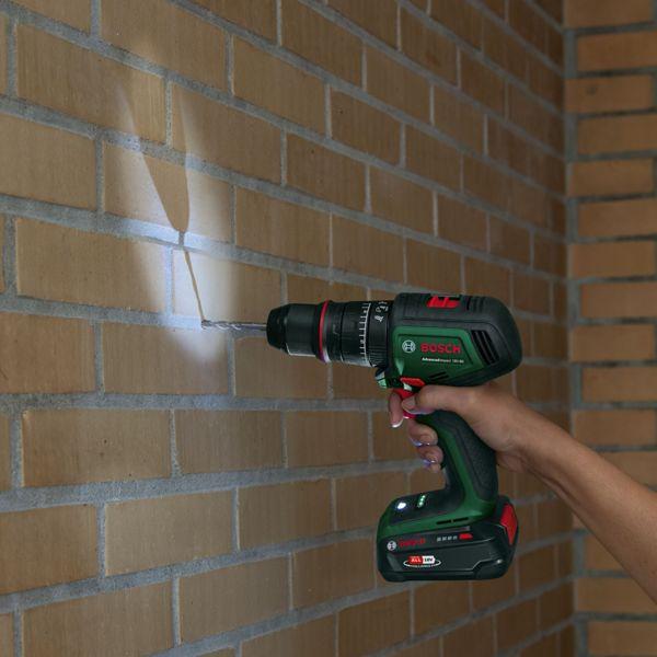 Actual product image Bosch Home & Garden Cordless impact drill AdvancedImpact 18V-80 QuickSnap, attachments (Rechargeable battery operated)