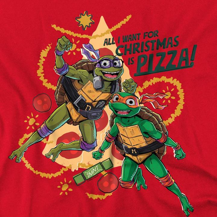 Produktbild Teenage Mutant NT TShirt weihnachtliches Design (S)