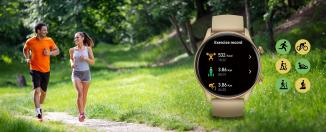 Actual product image Zeblaze Btalk 3 Plus Smartwatch (Gold)