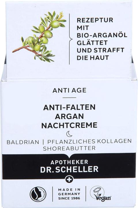Image du produit Dr. Scheller Crème de nuit anti-rides à l'argan (50 ml, Crème de nuit)