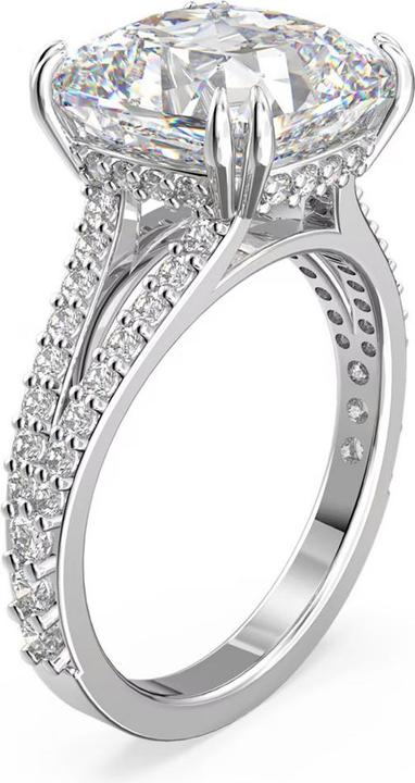 Produktbild Swarovski Constella Cocktail Square Ring Silber (58)