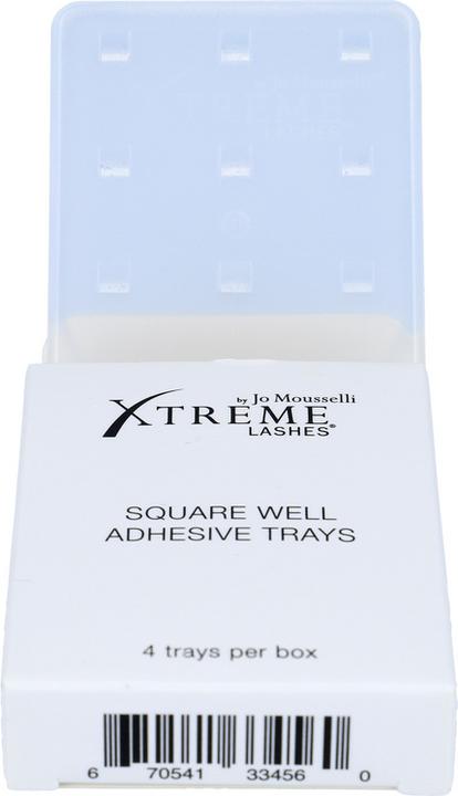 Produktbild Xtreme Lashes Kleberplättchen für Flex Fusion quadratisch 4 Stk. (Wimpernkleber)