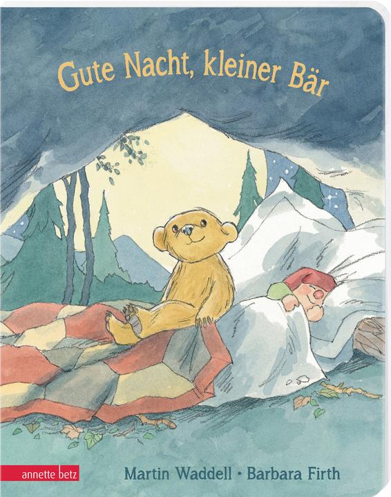 Produktbild Gute Nacht, kleiner Bär - Ein Pappbilderbuch über das erste Mal alleine schlafen (Deutsch, Martin Waddell, 2022)