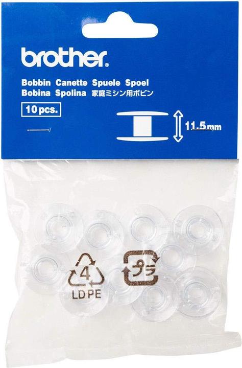 Produktbild Brother Kunststoff-Spulen, 10 Stück, 11,5mm