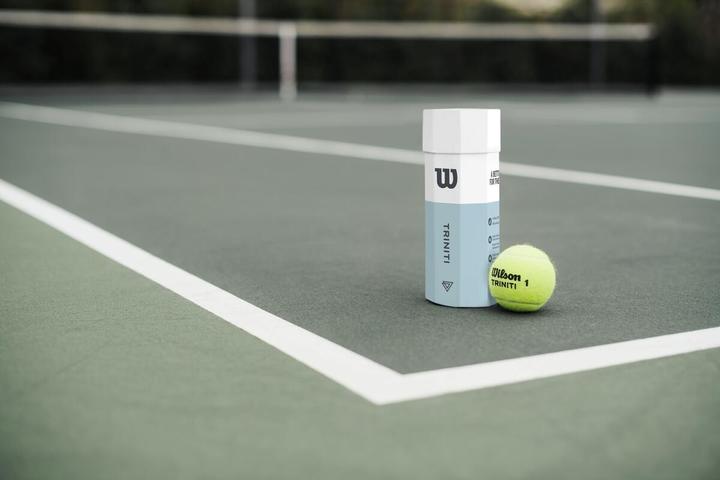 Actual product image Wilson Tennis ball Triniti 4 balls
