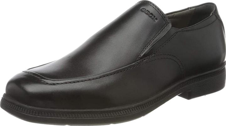 Actual product image Geox Boys' school uniform shoes Federico leather (38)