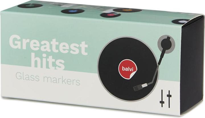Produktbild Balvi Gratest Hits (Glasmarkierer)