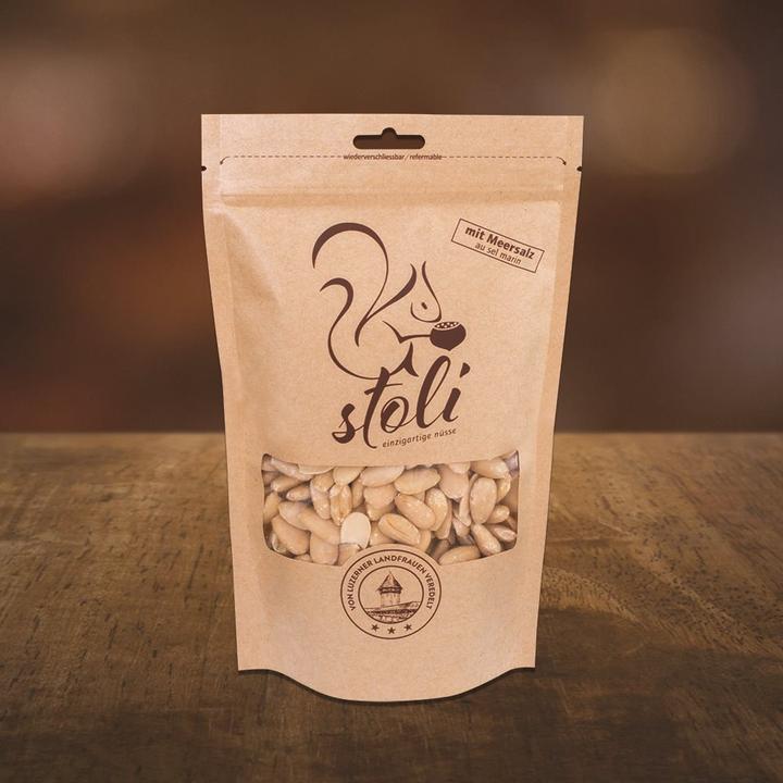 Actual product image Stoli Mandeln mit Meersalz (450 g)