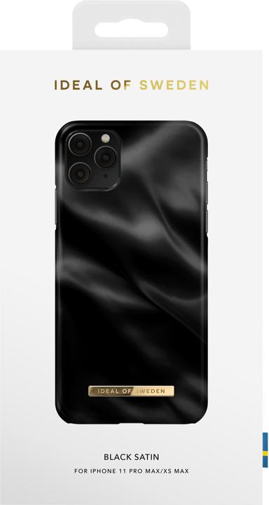 Produktbild iDeal Of Sweden Designer Hard-Cover Black Satin (Apple iPhone 11 Pro Max)