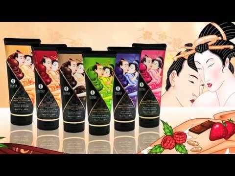 Actual product image Shunga Massage Cream Strawberry Wine (200 ml)