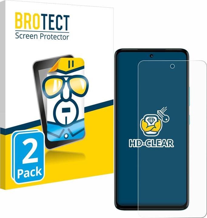 Image du produit BROTECT Protection Clair (2 pièce(s), Motorola Moto G72)
