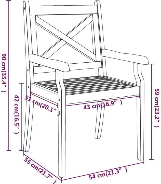 Actual product image VidaXL Duffy