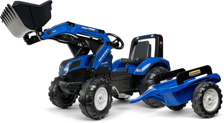 Falk Toys Trattore e rimorchio New Holland