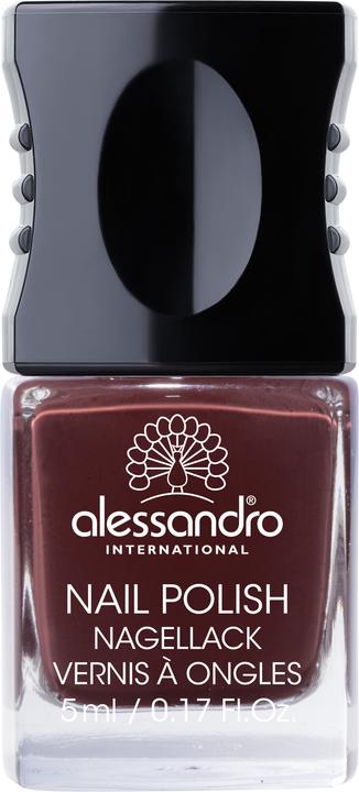 Produktbild Alessandro Nagellack No 124 (124 Shiny Aubergine, Farblack)