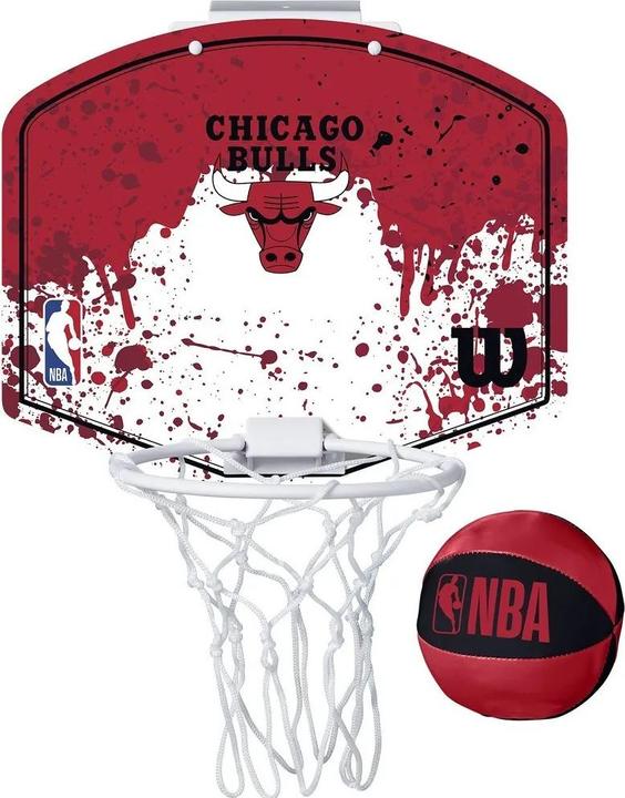 Wilson Nba Team Mini Hoop Chicago Bulls