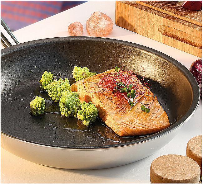 Actual product image Spring Vulcano Classic (28 cm, Frying pan, Stainless steel, Cast aluminium)