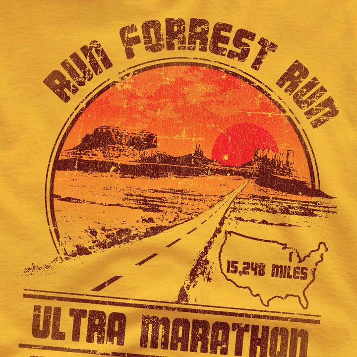 Actual product image Forrest Gump Mens Ultra Marathon T-Shirt (S)
