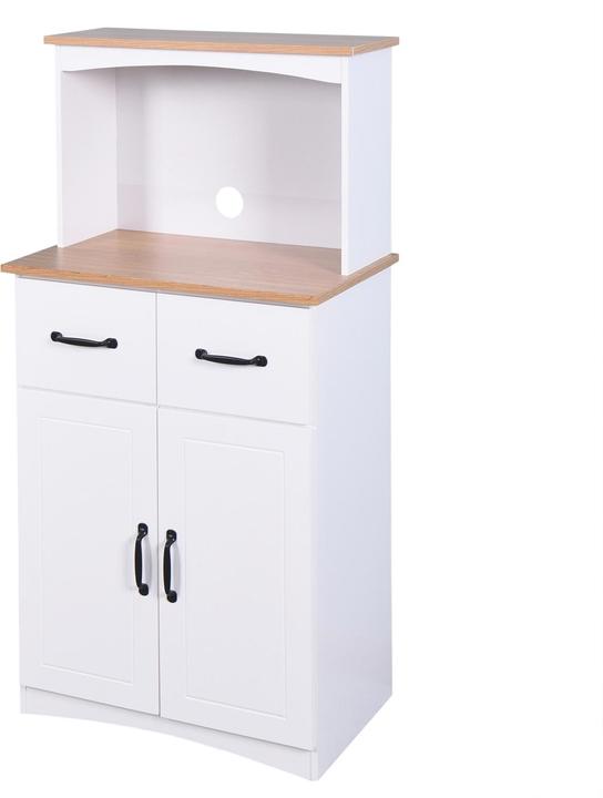 Actual product image HTI-Living Küchenschrank Landhausstil Weiss (60 x 120 x 40 cm)