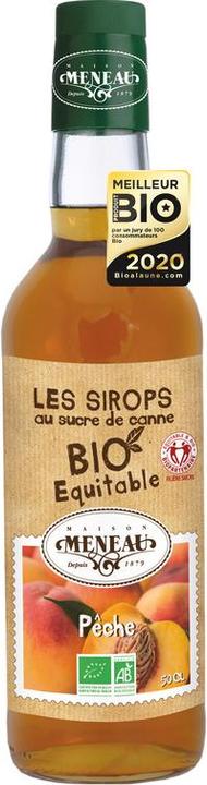 Image du produit Meneau Sirop de pêche BIO - 50cl - (1 x 50 cl)