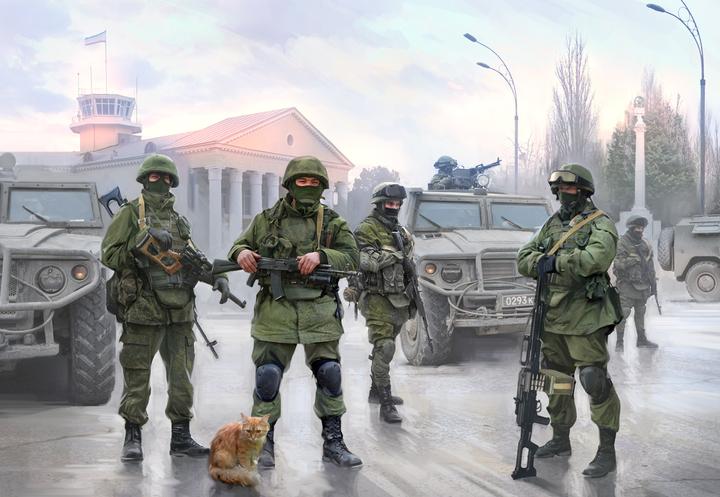 Actual product image Tamiya 1:35 Modern Russian Infantry