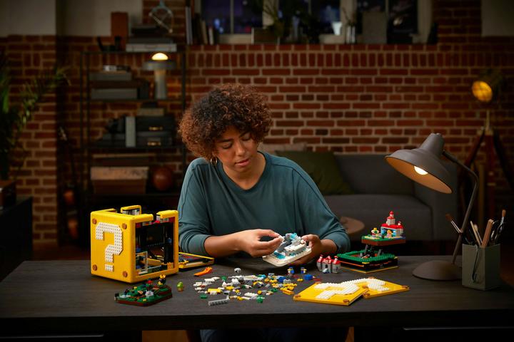 Image du produit LEGO Bloc de points d'interrogation de Super Mario 64 (71395, LEGO difficiles à trouver, LEGO Super Mario)