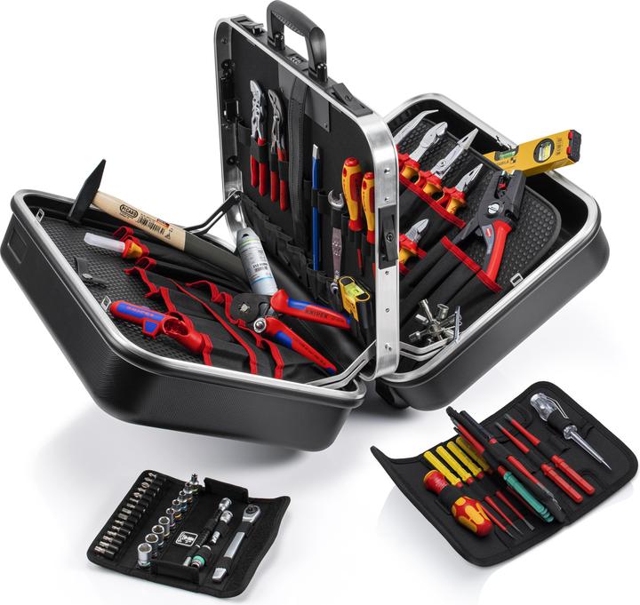 Produktbild Knipex Werkzeugkoffer BIG Twin Elektro (63 Teile)