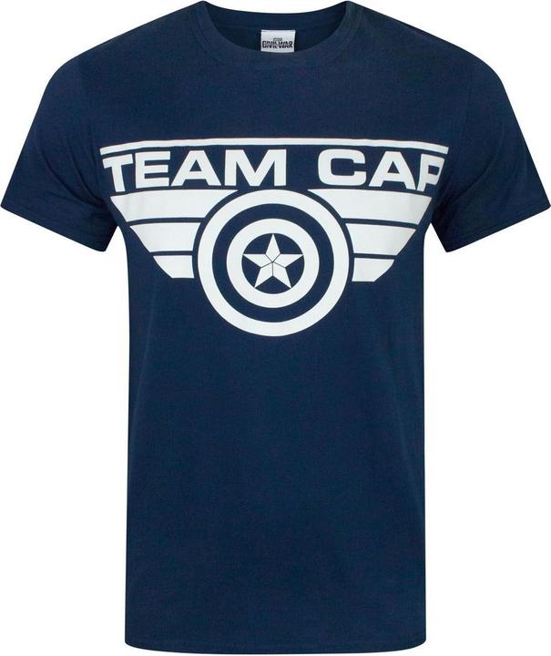 Produktbild Captain America Civil War Team Cap TShirt (XXL)
