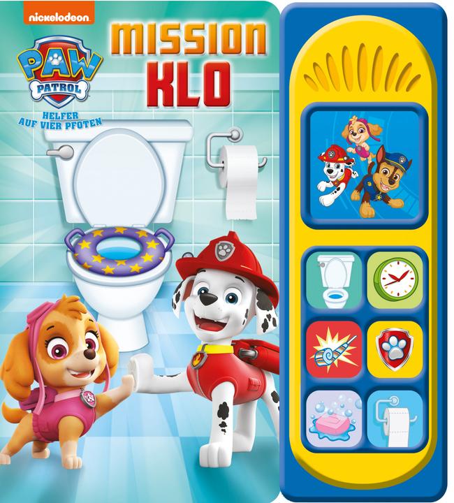Produktbild PAW Patrol: Mission Klo - Nickelodeon - Pappbilderbuch mit 7 spannenden Geräuschen für Kinder ab 3 (Deutsch, Phoenix International Publications Germany GmbH, 2020)