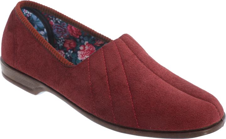 Universal Textiles Audrey III Hausschuhe Pantoffeln Velours