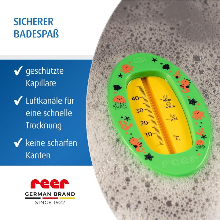 Produktbild Reer Badethermometer oval