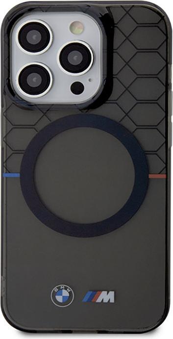 Produktbild BMW Etui BMHMP14XHGPK iPhone 14 Pro Max 6.7" szary/grey hardcase Pattern MagSafe (Apple iPhone 14 Pro Max)
