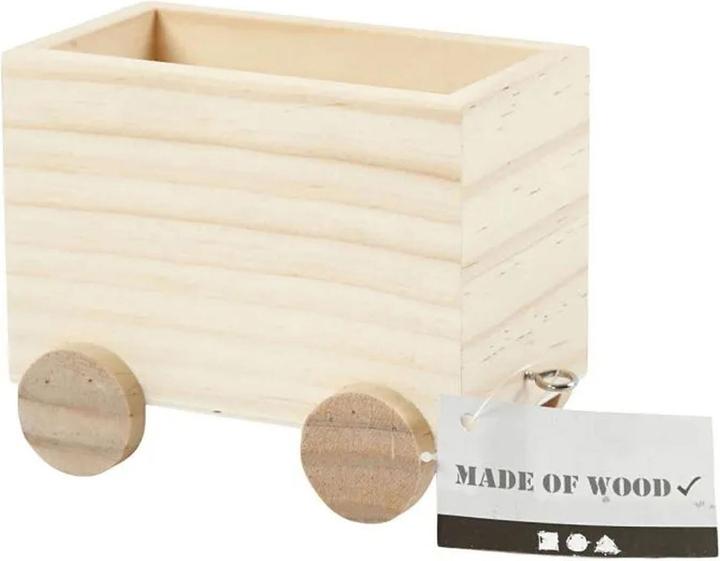 Immagine prodotto Creativ Company Rimorchio di articoli in legno per treno in legno 1 pezzo