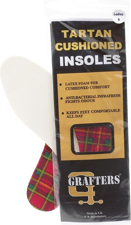 Image du produit Grafters Semelle intérieure Roamers avec motif à carreaux 12 paires