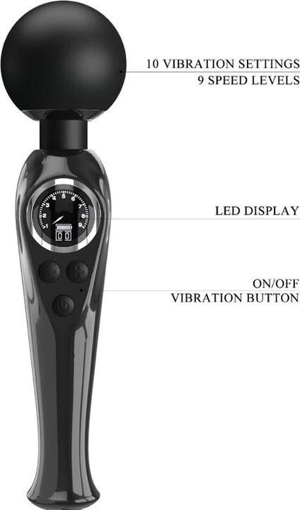 Produktbild Pretty Love Skyler Vibrator Stab Schwarz
